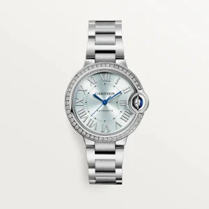 CARTIER Ballon Bleu BLEU Blue Diamond 33 mm W4BB0028