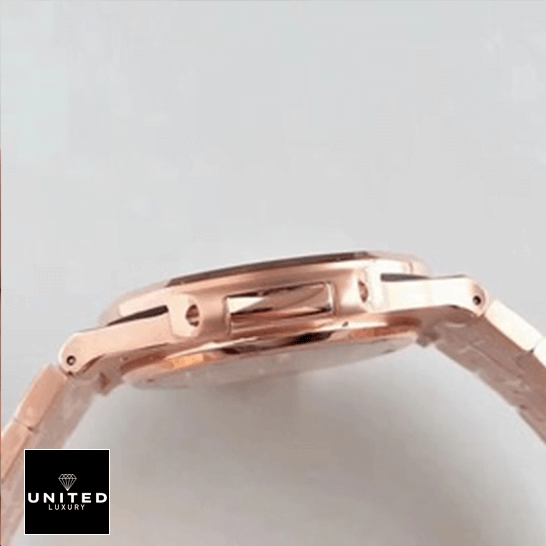 Patek Philippe Nautilus 5711/1R-001 Replica 6 Patek Philippe Nautilus 57111R-00 Stainless Rose Gold Replica white background