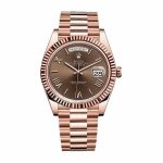 Day-Date 40mm 228235 Presidential Rose Gold Chocolate Dial