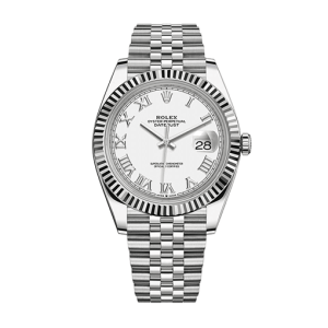 Rolex Datejust 41 Jubilee , 41 mm, Oystersteel and white gold Reference 126334 Replica
