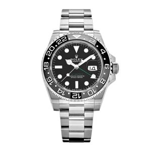 GMT-Master II 126710GRNR 'Bruce Wayne' Stainless Steel Black Dial Oyster Replica