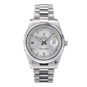 Superclone Rolex Day-Date 41mm Silver Dial 41995