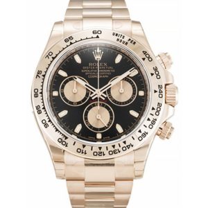 Replica Rolex Daytona 40mm Black Dial 116505
