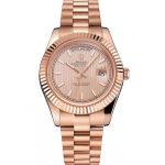 Superclone Rolex Day-Date 41mm Rose-Gold Dial REP016823