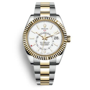 ROLEX SKY-DWELLER Stainless Steel  Yellow Gold 326933