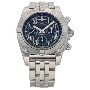 Breitling Chronomat 44 chronograph steel automatic men's watch AB0110