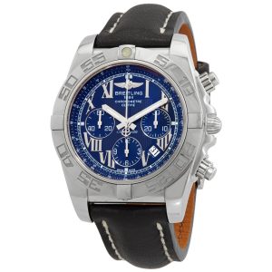 Breitling Chronomat 44 chronograph Blue Dial Men's watch AB0110