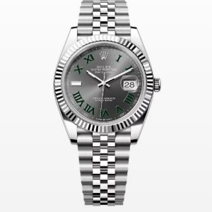 Rolex Datejust 41 mm, Oystersteel and white gold Reference 126334
