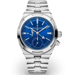 Vacheron Constantin Overseas Dual Time Stainless Steel / Blue 41mm Dial