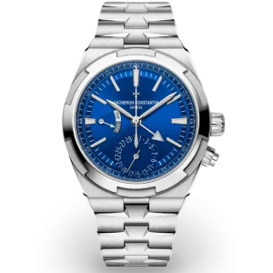 Vacheron Constantin Overseas Dual Time Stainless Steel / Blue 41mm Dial